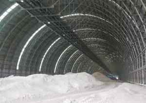 storage of gypsum