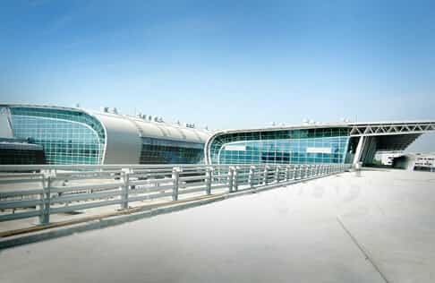 Chennai airport space frame structure