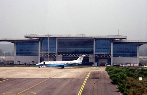 dehradun  airport steel space frame structure